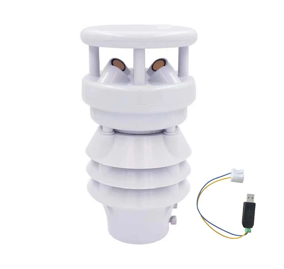 

Compact Smart Streetlight Weather Station LORA LORAWAN Ultrasonic Technology for Environmental Monitoring