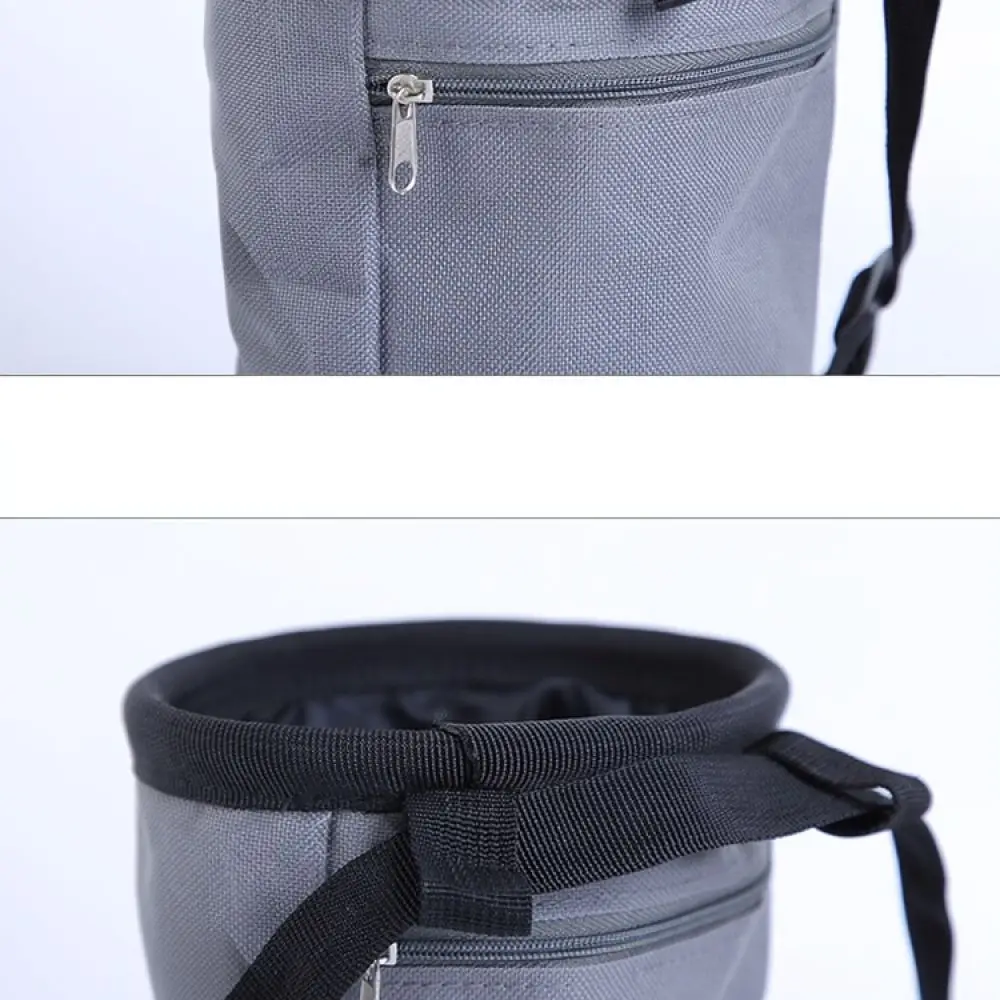 High Performance Climbing Chalk Bag Durable Nylon Pouch Outdoor Bouldering Sports Waist Mounted Training Gear