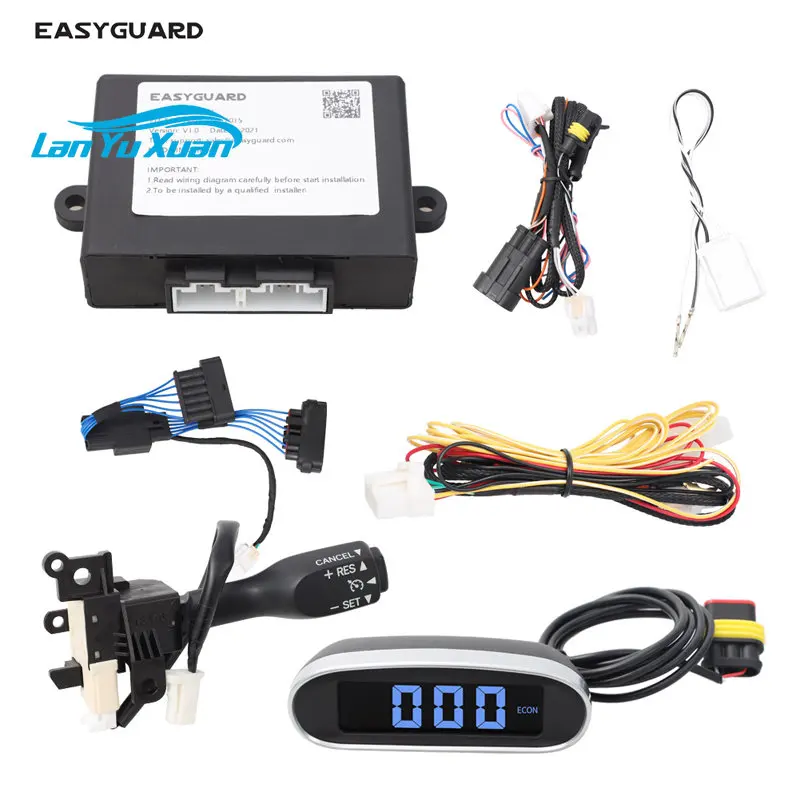 

Комплект круиз-контроля EASYGUARD, ручка подходит для Corolla Camry Hilux 2006-2019, система контроля скорости автомобиля, ограниченная скорость