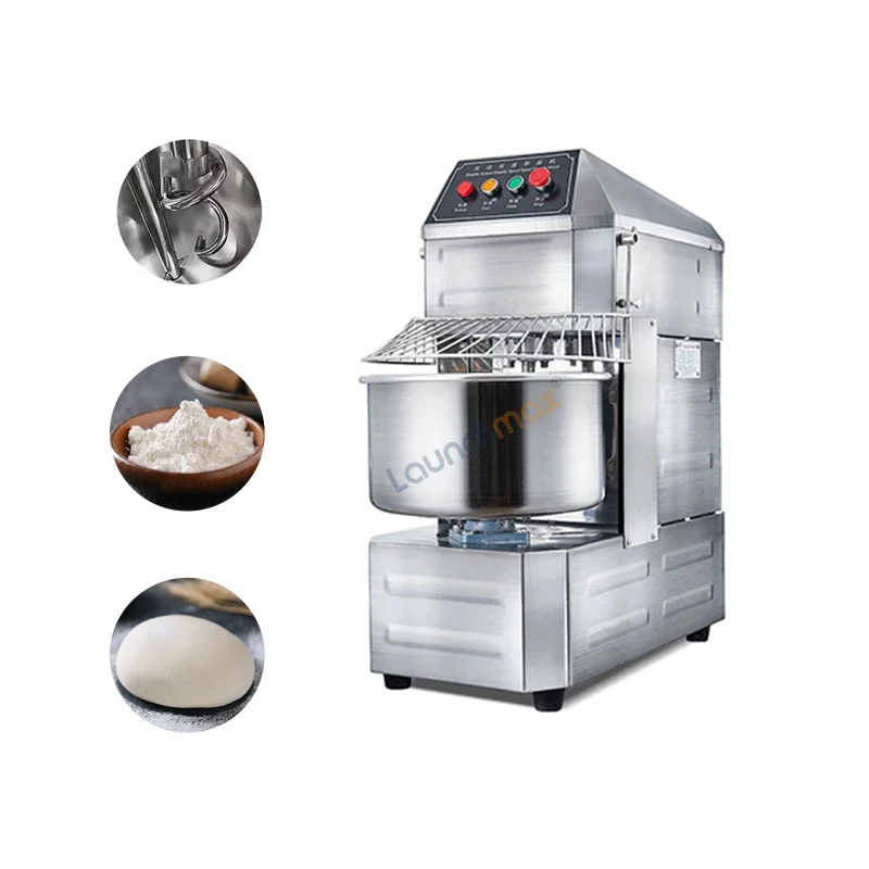 Factory Supply baking machine 30L dough kneader industrial bread spiral Mixer With Stainless Steel