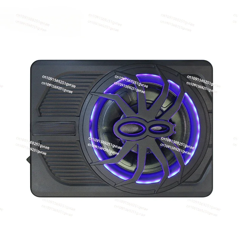 Car audio modified spider with light 10-inch high-power active car ultra-thin subwoofer