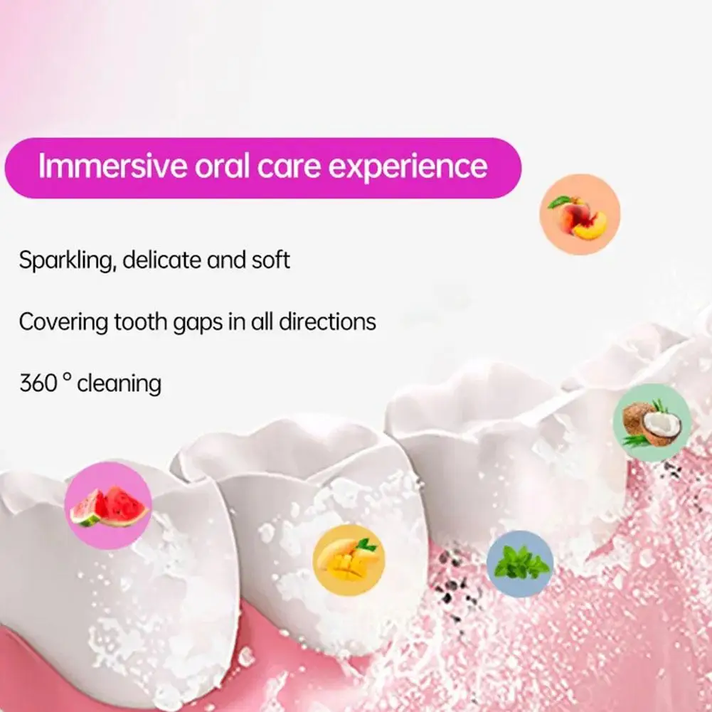 Fruit Whitening Toothpaste Adults Kids Oral Hygiene Cleaning Remove Plaque Stains Yellow Tooth Fresh Breath Dental Health Care