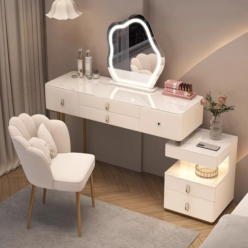 

Beauty Cheap Vanity Table Girl Service Shelf Organizer Bedside Modern Dressing Table Drawers Vestidores Chinese Style Furniture