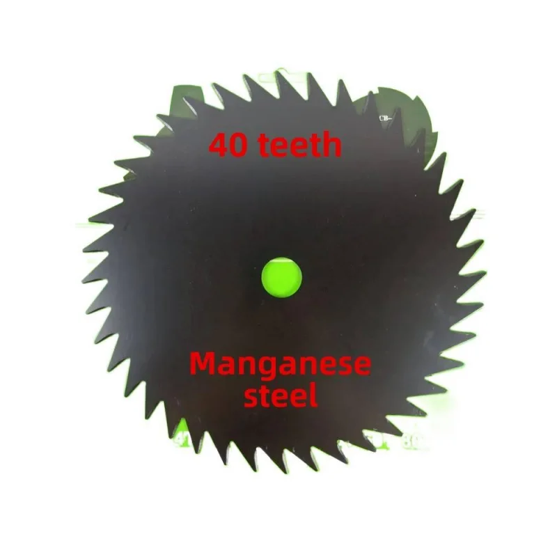 A single 40-tooth blade accessory for the new type of for lawn mower and brush cutter