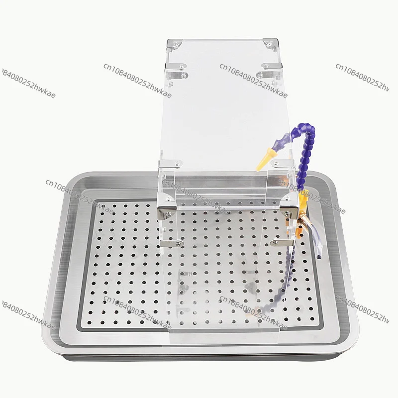 Table mill engraving jadeite water circulation water pump work table water retaining plate stainless steel cooling drip tool