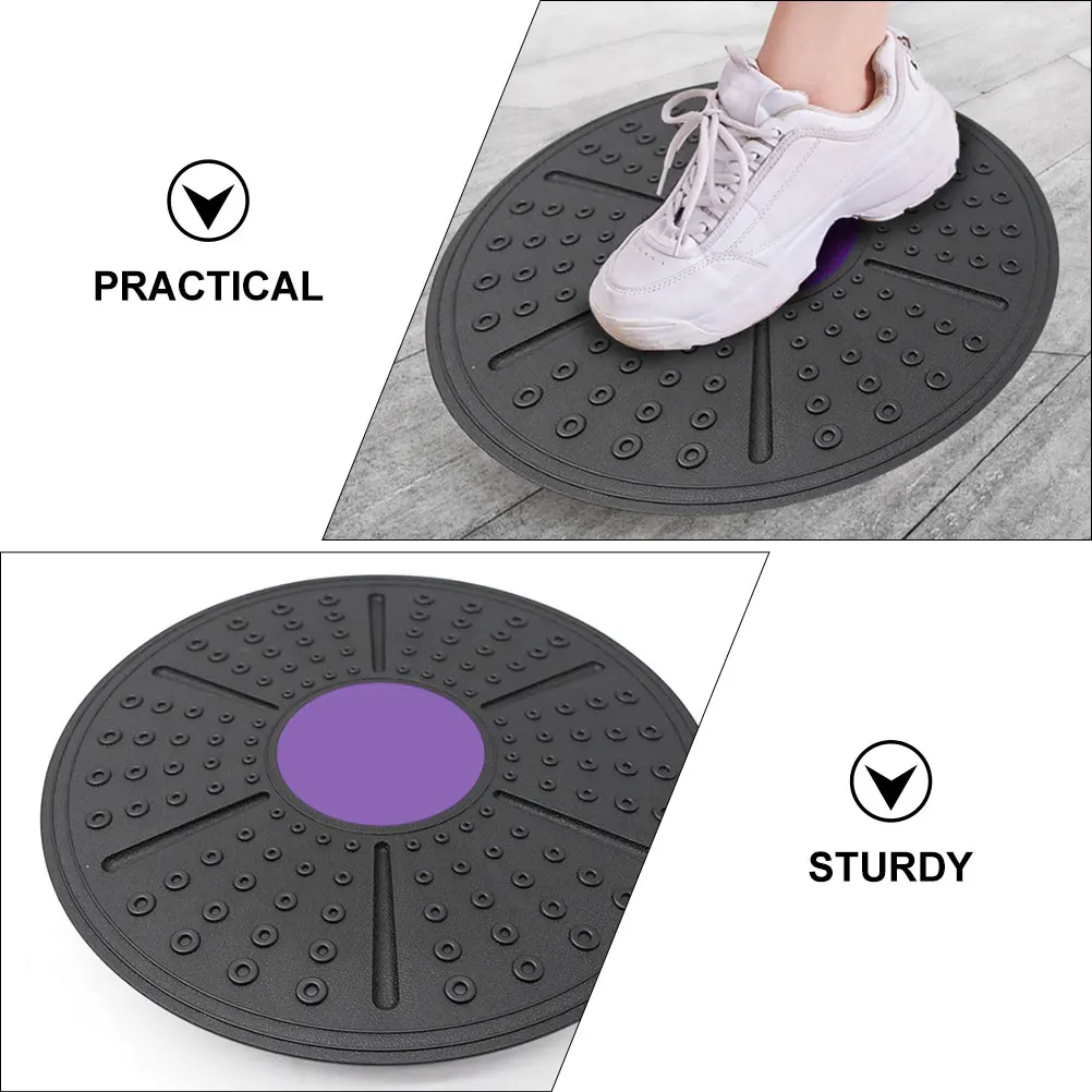 

1pc Balance Board PP Material Massage Point 360 Degree Rotation Tilt 12 20 Degrees Ankle Stability Fitness Equipment Balance