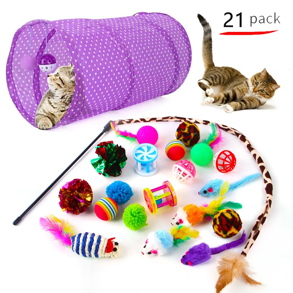 Katze Spielzeug Maus Form Bälle Faltbare Katze Kätzchen Spielen Tunnel Chat Lustige Katze Zelt Maus Liefert Simulation Fisch Katze Zubehör – Detail 37