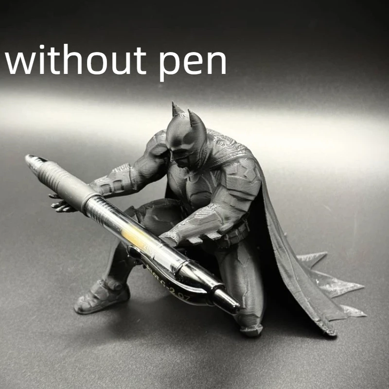 Support de stylo chauve-souris imprimé en 3D, portable, personnalisé, pour rangement de papeterie, décoration de bureau tendance, outil d'apprentissage et d'ornement