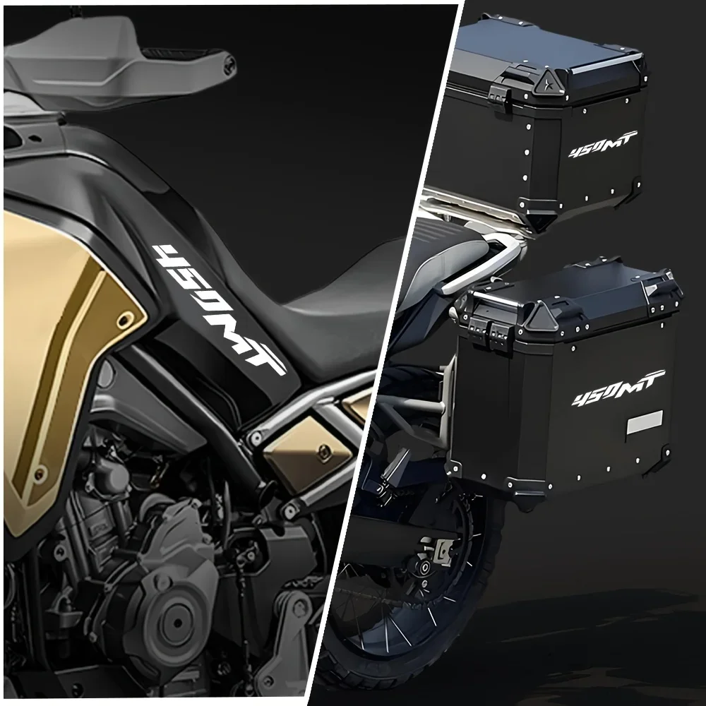 2 قطعة/المجموعة "450MT" ملصق عاكس للدراجات النارية سيارة ليلة تحذير الديكور متعددة الألوان ملصق مائي