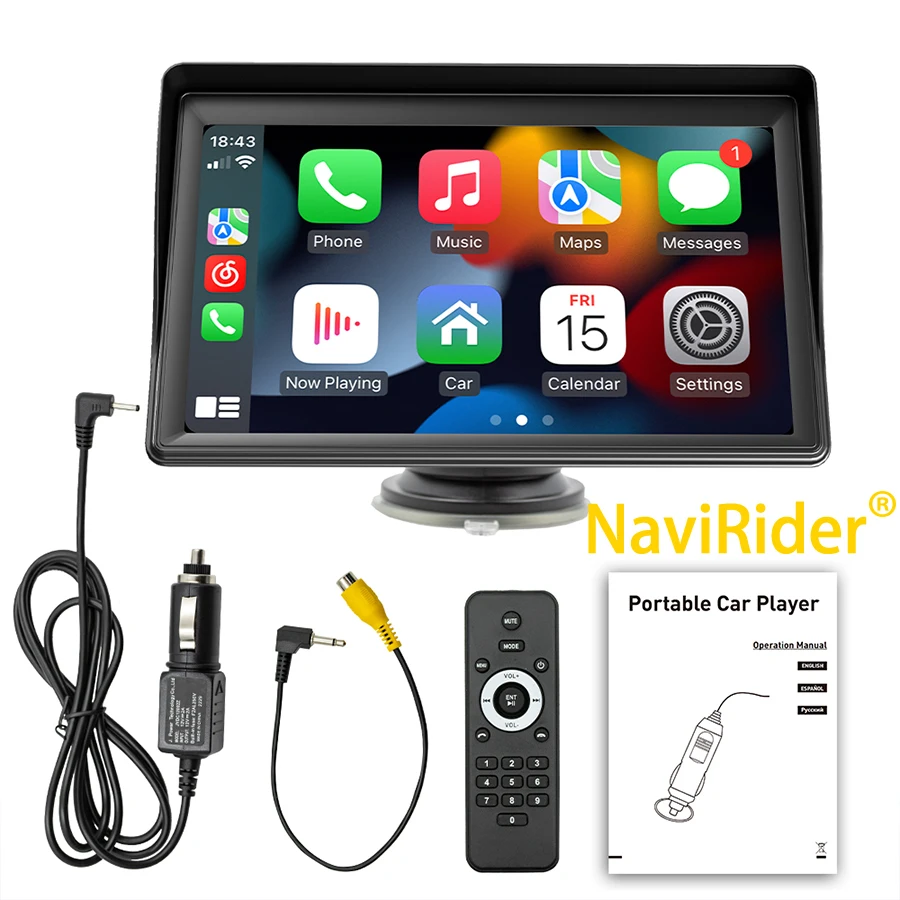 7-インチ自動-carplay-カーラジオ-wifi-gps-fm-hd-bluetooth-マルチメディアタッチスクリーンユニバーサルビデオプレーヤーステレオ-mp5-ステレオ