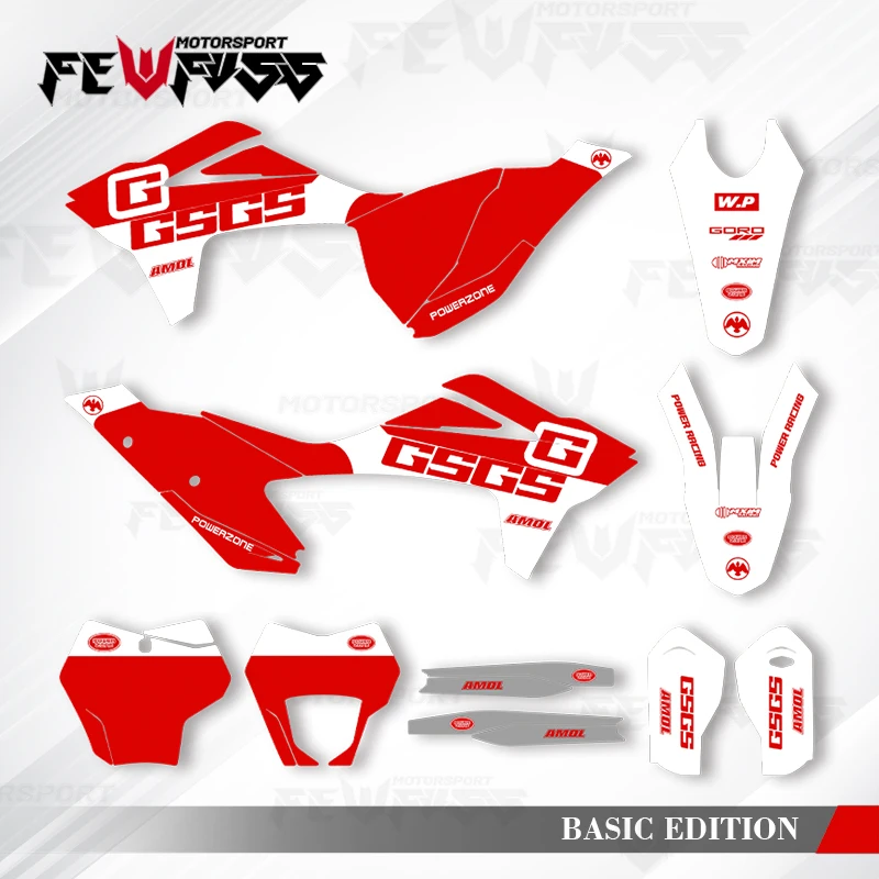 

Fewfuss Graphics Decals Stickers Motorcycle Background Custom For GASGAS MC EX EC 125 250 300 350 450 2021 2022 2023 006