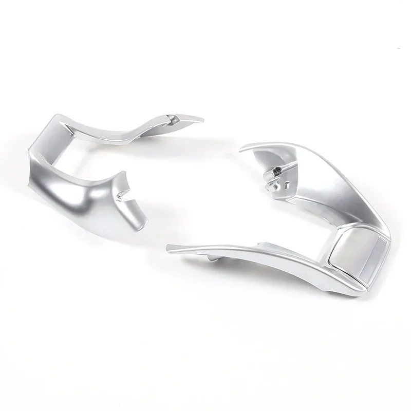 For Mercedes Benz A B C E Class W177 W247 W213 W205 CLA GLB AMG 2015-21 steering wheel Cover Trim Car Accessories(Without logo)