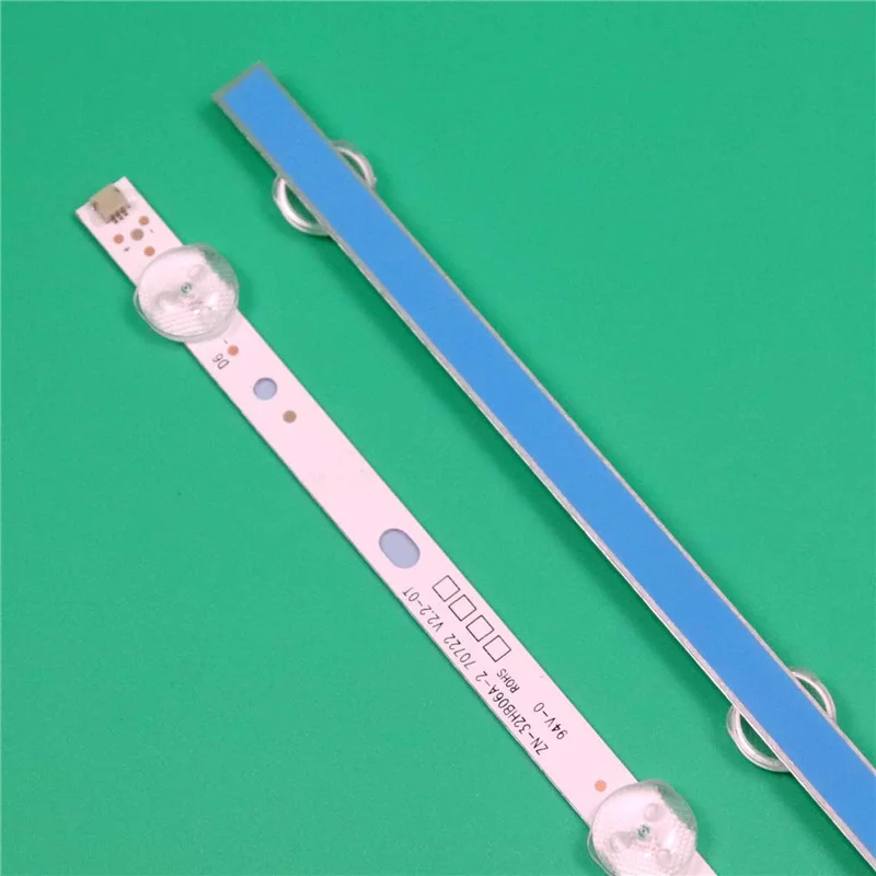 2PCS/Set 572mm Brand New TV's LED Lamp Bars ZN-32HB06A-2 70722 V2.2-0T Backlight Strip Array Bands Rulers Matrix Planks Tapes