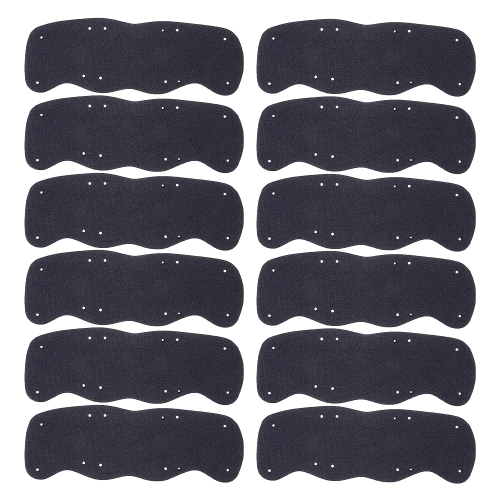 

12 Pcs Hard Hat Sweatband Liners Comfortable Sponge Headbands High Absorption Adjustable Fit SafetyHelmet Accessories