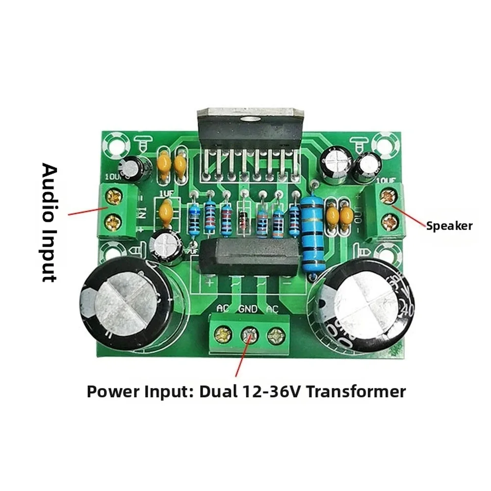 TdA7293 Audio Board 100W High Power DIY Module 12-36V Dual Supply For Speaker Sound System Electronic Component Tool Accessory - view 4
