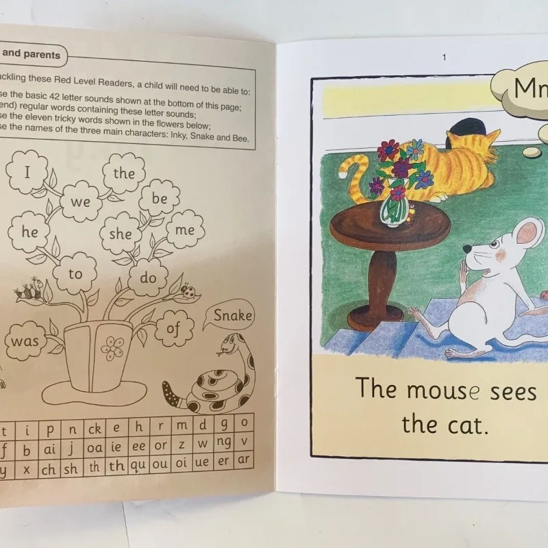 72 Books Jolly Phonics Natural Spelling Graded Textbook Children Education Teaching Kids English Learning Books