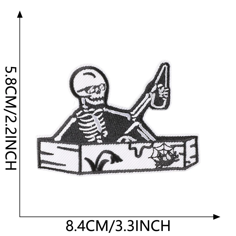 Patch Thermocollant Stitch Eisen auf für Kleidung bestickt Buchstaben Jacken Outdoor Designer Nähen Parche Para Ropa Nas Vendka Diy La – Detail 23