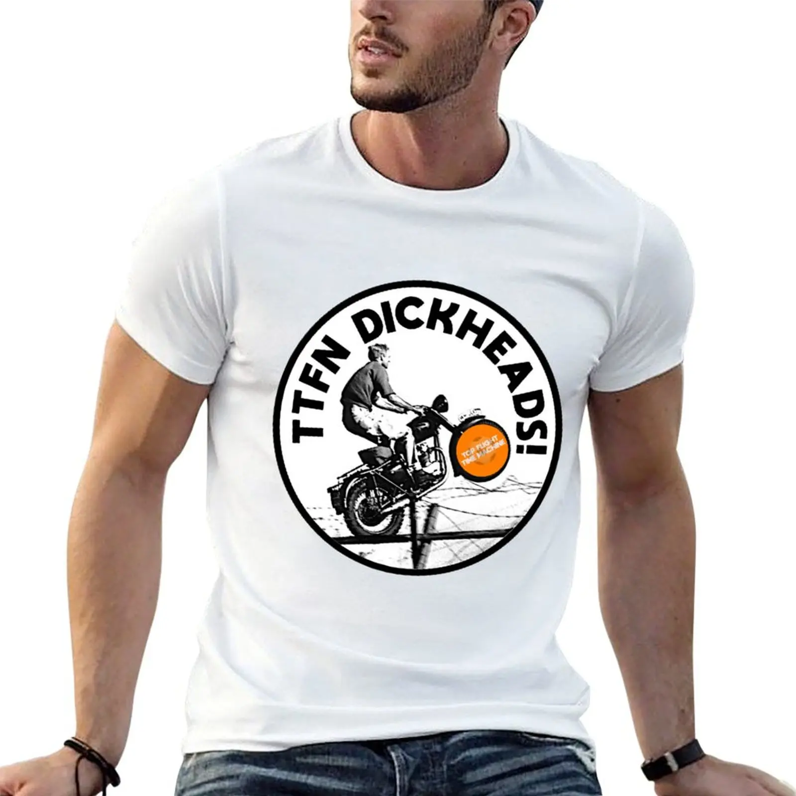 

TTFN Dickheads! T-Shirt man t shirt cotton high quality t shirts for man cotton soft T-Shirt