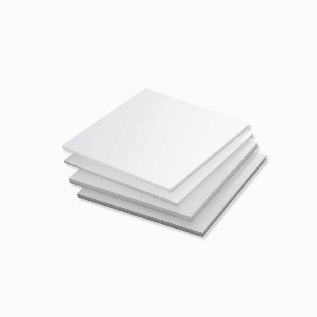 POM board white plastic hard board anti-static, polyformaldehyde board thickness 2/3/4/5/6/8/1012/15/20/30mm