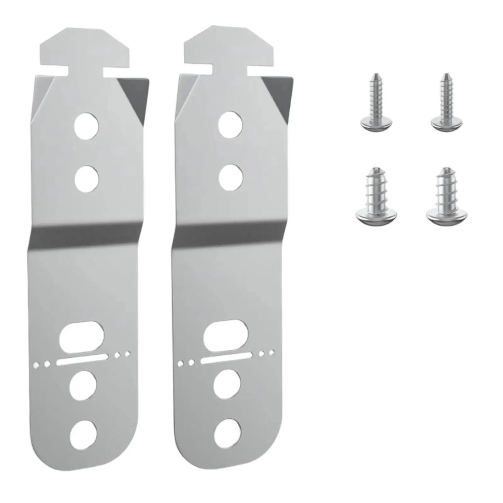 Dishwasher Mounting Bracket with Screws Commercial Grade Heavy Duty Sturdy Easy to Install Galvanized Iron Accs Replace Parts
