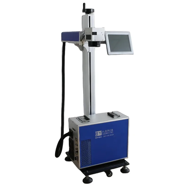 Hot Sale PE HDPE PPR PVC PIPE Cable Printer 20W 30W 50W Fiber Co2 UV Online Flying Laser Engraving Printing Marking Machine