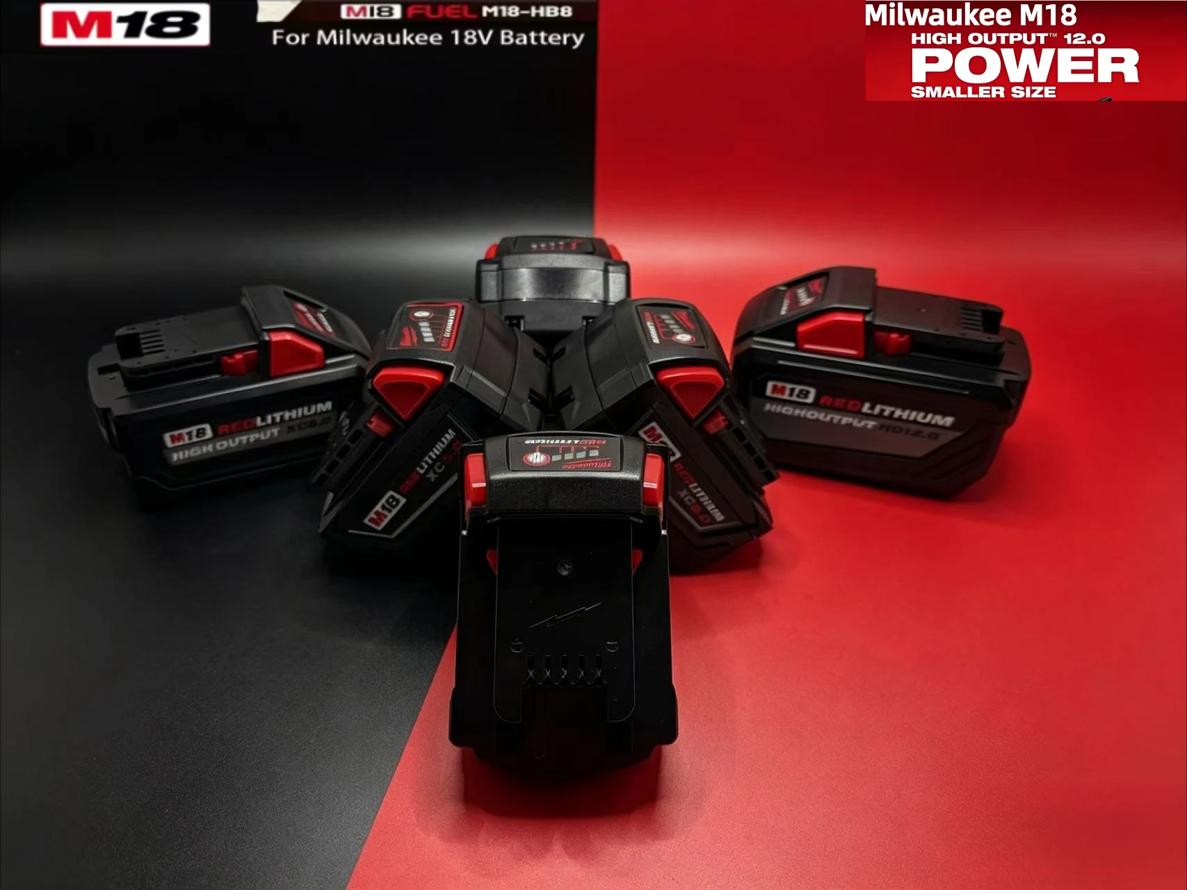 

Milwaukee M18 18V Battery Charger Combo is designed for daily heavy use with shock-resistant outer casing and solid structure