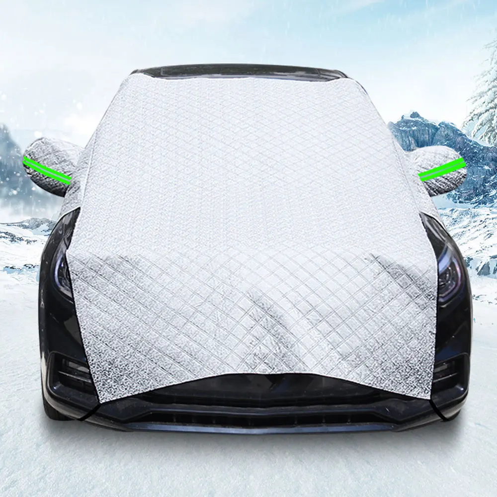 

1Pc Car Windshield Snow Cover Anti-frost and Anti-snow Lengthen and Thicken Anti-freeze Winter Universal Car Supplies Protector