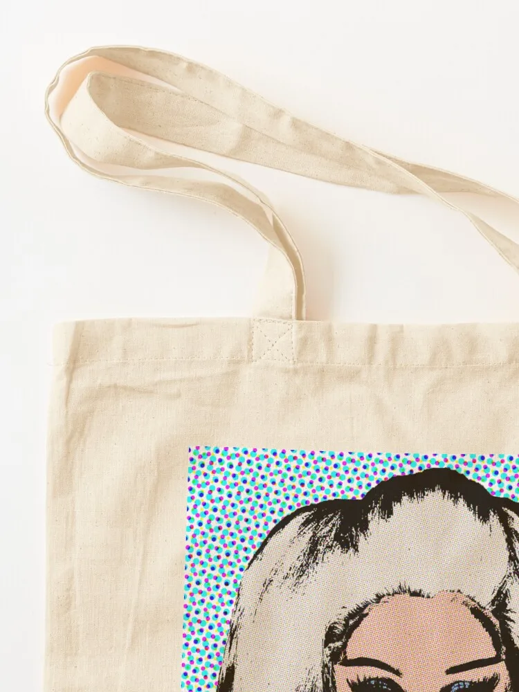 Miz Cracker نمط فن البوب حمل حقيبة مخصصة حقيبة قماش حمل حقيبة المرأة الكبيرة حقائب سيدة نسائية #3