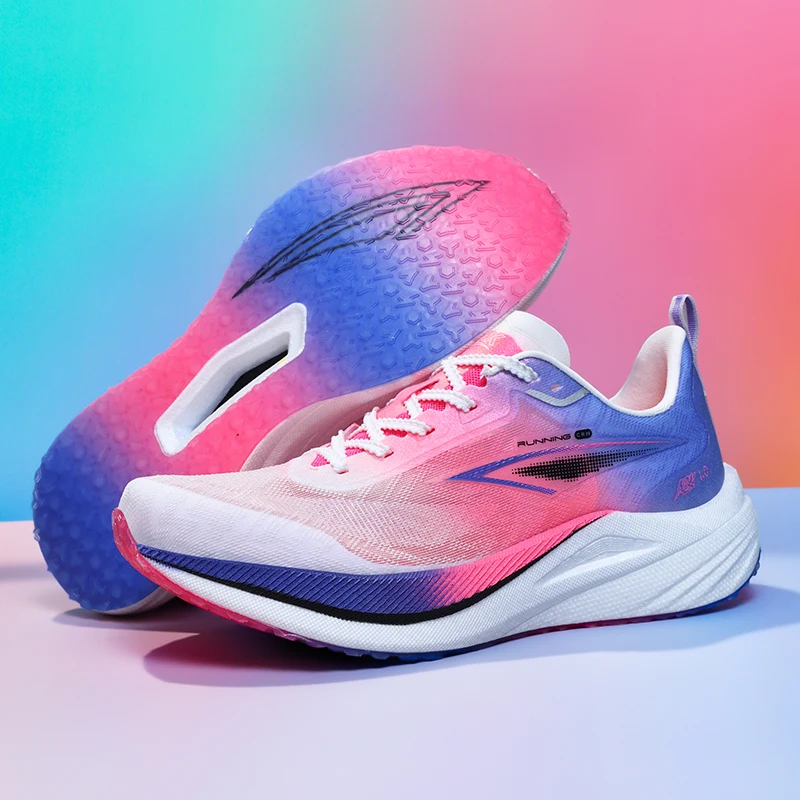 NEW Running Shoes Carbon Board Marathon Men Sports Breathable Lightweight Women's Comfortable Athletic Nonskid Sneakers Casual
