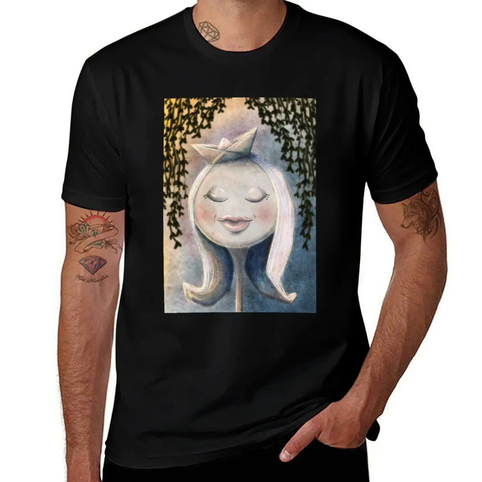 T-shirt Tranquility, chemise en coton à manches courtes pour sports actifs