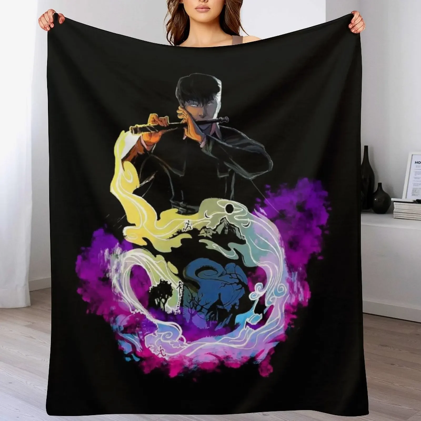

Stormlight Archive Art Tshirt Throw Blanket Soft Sherpa Fleece Warm Blanket for Winter