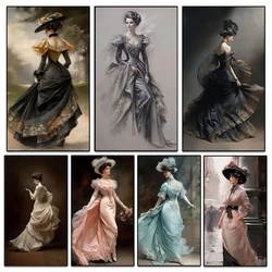 Diamond Painting Art DIY Elegant Lady Roman Woman Diamond Mosaic Kit 5D Square Round Rhinestone Cross Stitch Home Decor Gifts