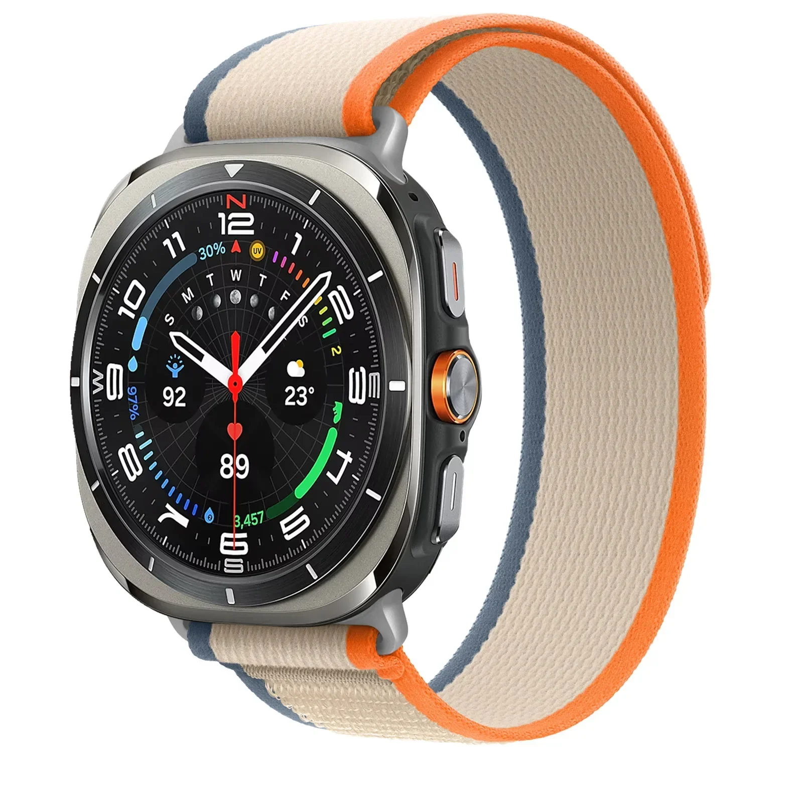 Trail Loop Nylon Strap For Samsung Galaxy Watch 8 Ultra 47mm Sport Bracelet Wristband Galaxy Watch 7 Ultra 47mm Belt Accessories