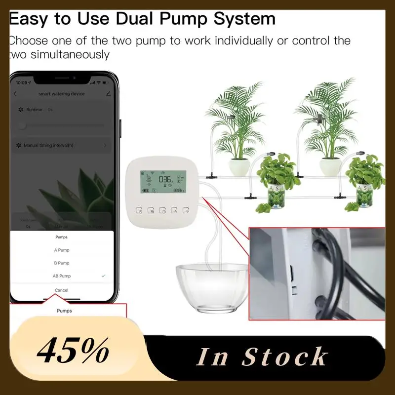 

A78K новая автоматическая микрокапельная система орошения Wi-Fi Tuya умная поливочная машина система контроллера растений ирригационный инструмент Alexa