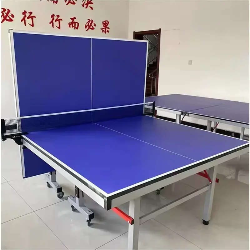 18mm Professional Competition Table tennis Table Portable Foldable pingpong Table