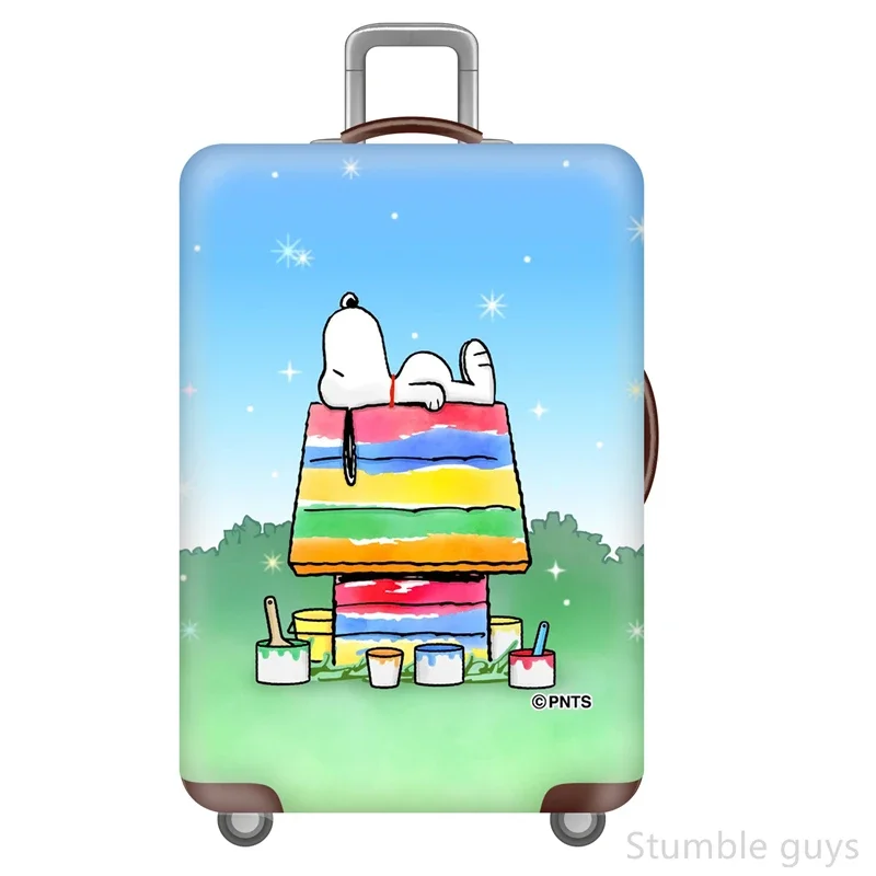 

Эластичный моющийся чехол для багажа, защитный чехол для чемодана, предотвращающий износ, полезный аксессуар для путешествий, подходит для отдыха и поездок.