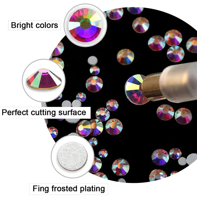 2800/3100PCS Nail Art Diamante Fondo Piatto Di Vetro Diamante 21 Griglia Multi-stile Diamante Lucido Unghie Strass FAI DA TE Unghie artistiche gioielli