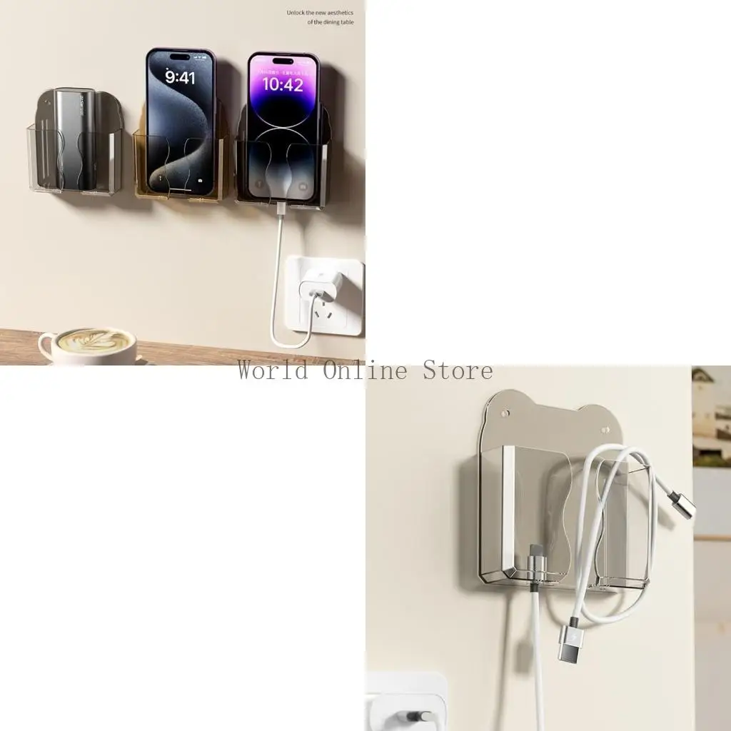 

Держатель телефона на стене для спальни.