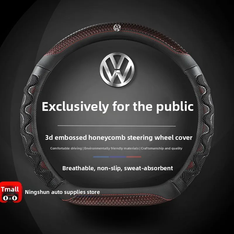 

Customized Car Steering Wheel Cover Braid For Volkswagen VW Golf 6 GTI MK6 VW Jetta GLI Golf R20 Tiguan R-Line