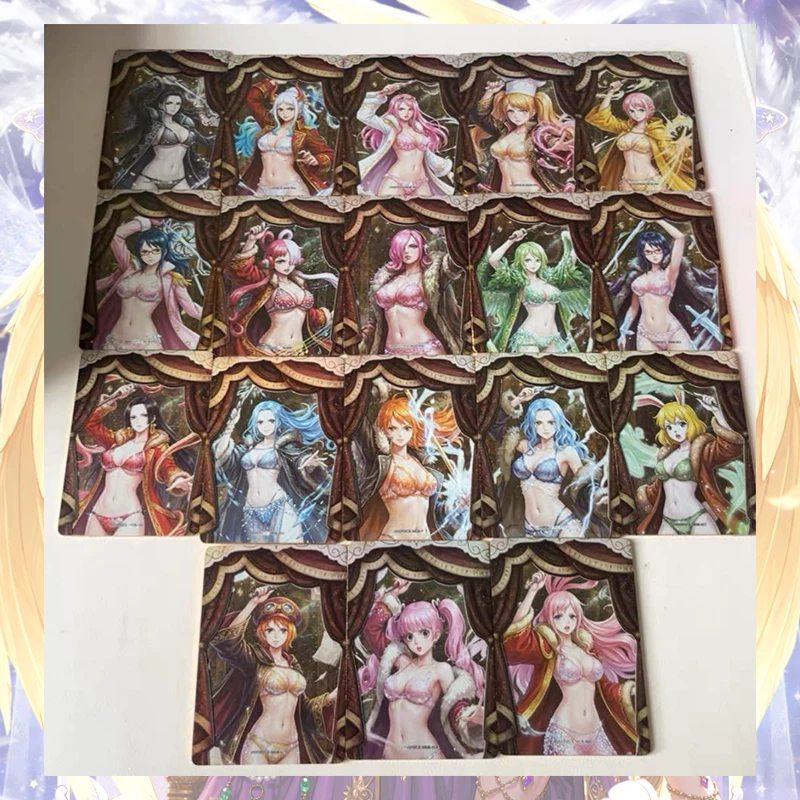 Anime One Piece SRO CSP AG SS LB Cards Robin Yamato Hancock Nami Perona Vivi Reiju Shirahoshi Uta Ulti Carrot Collection Cards