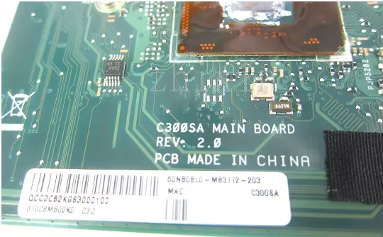 

For ASUS Chromebook C300SA Laptop Motherboard with N3060 N3050 CPU 4G RAM 16G-SSD C300SA Mainboard full test