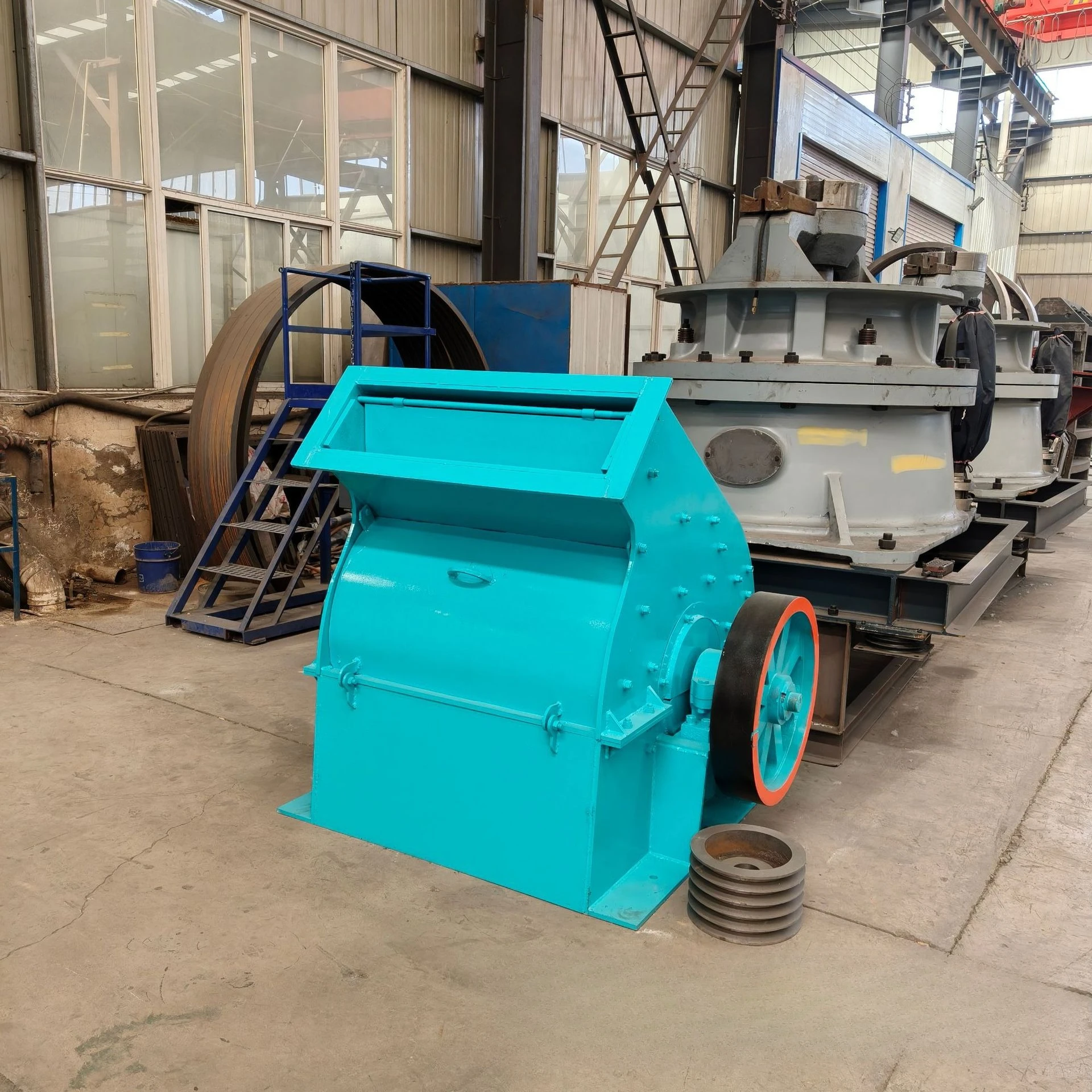 

Ceramic tile, granite, pebble, bluestone, coal, construction waste, coal gangue, rock, concrete hammer crusher