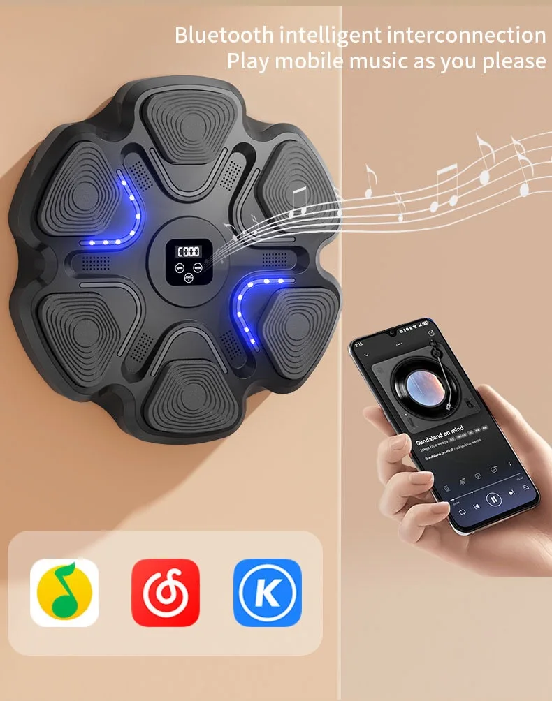 NEW apour Bluetooth Boxing Target rening replace Music Boxing Target wisząca ściana dekompresja Sanda dla dzieci dorosłych