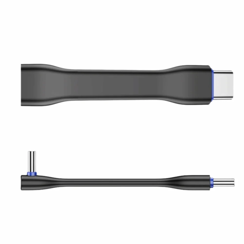 90° Angled USB Cable C to C 7.5cm Full Function USB C Cable High Speed 60W 3A Charging Cable for iPhone 15/16 Video Transmission