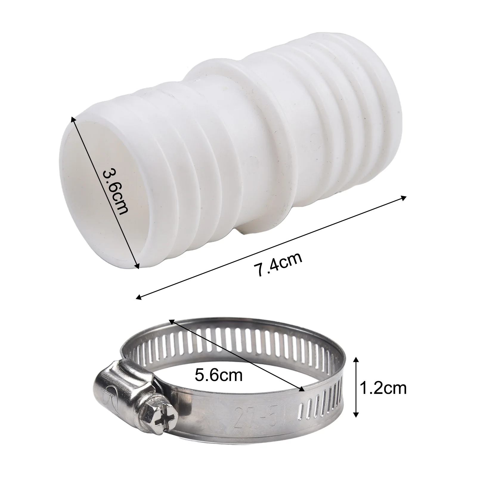 Swimming Pool Nozzle Hose Connector Outer Diameter Pool Hose Connectors Pool Vacuum Cleaners Practical Hose Connector