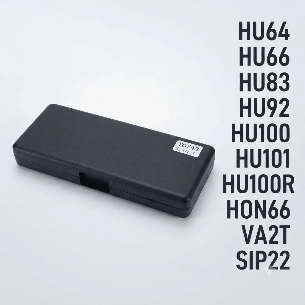 Lishi 2 in 1 Tool HU64 HU66 HU83 HU92 HU100 HU101 HU100R HON66 VA2T SIP22 locksmith tool for car key