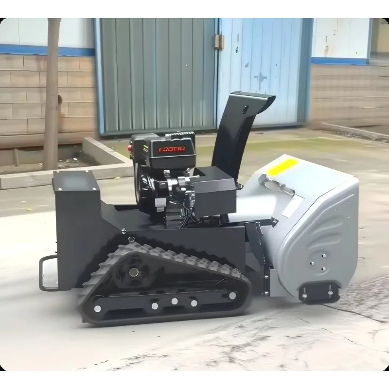 1m Working Width Remote‑Controlled Snow Removal Machine Snow Blower for Outdoor Winter Maintenance