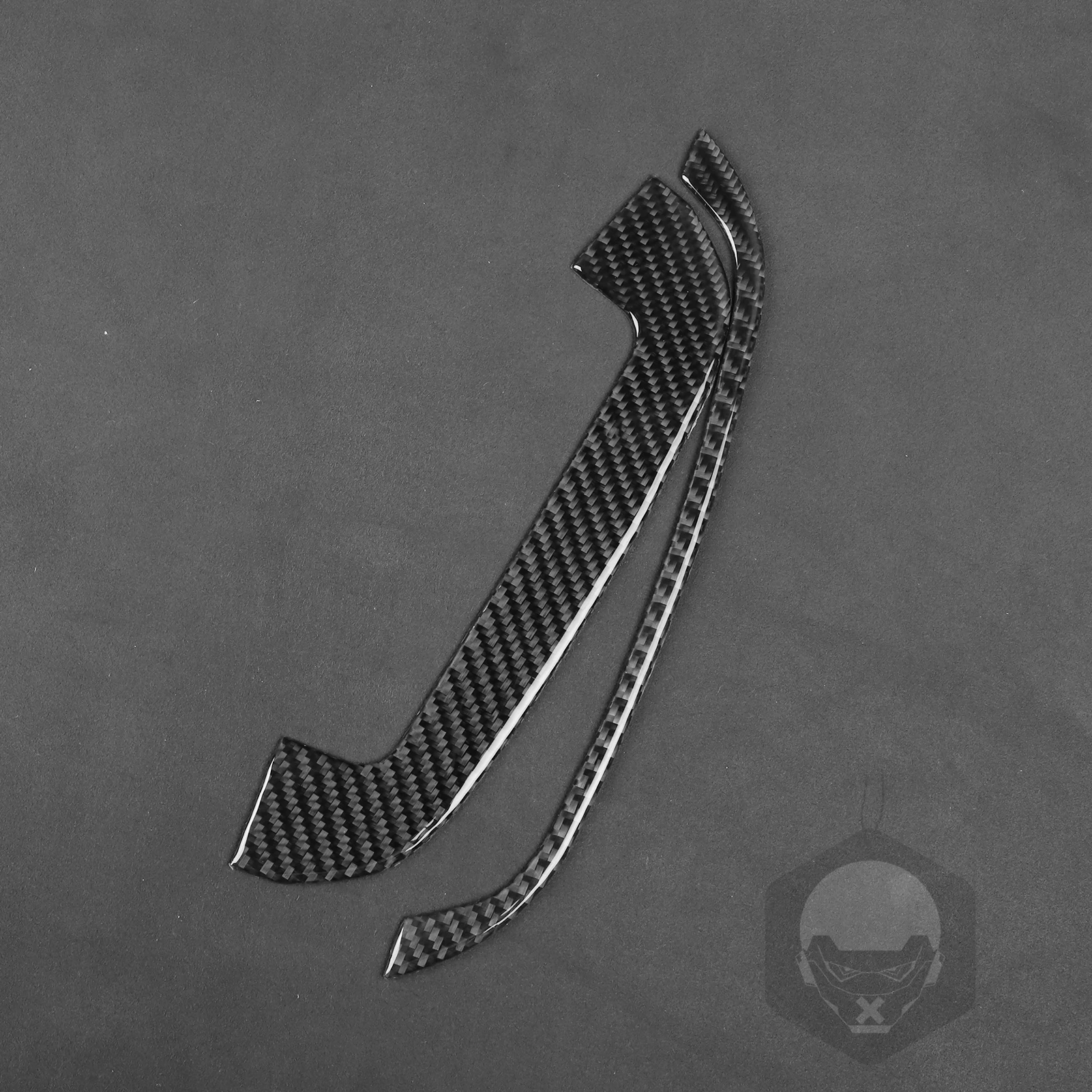 For Ford Focus S SE SES SEL 2008-2011 Car Interior Trim Accessories Real Carbon Fiber Stickers Upper Central Air Vent Display