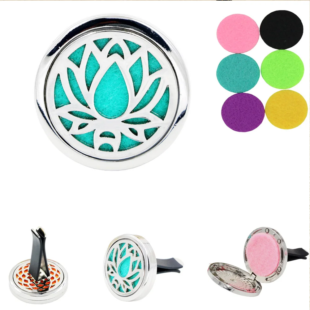 

Car Perfume Diffuser Clip Essential Oil Decoration Locket Air Freshener Diffusers