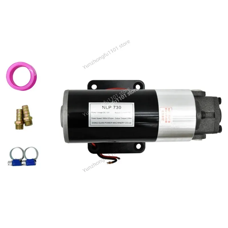 10A‑13A 100W 1800RPM Small Electric Gear Oil Pump Diesel Transfer Hydraulic Oiler Pump DC12V DC24V AC220V Micro Fuel Pump Unit